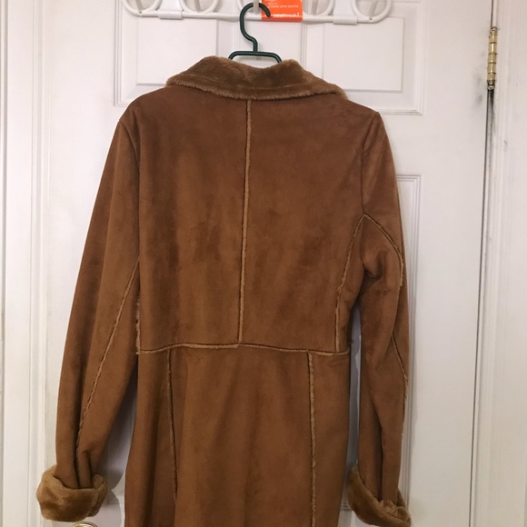 Belabel plush lined brown coat - Picture 5 of 5